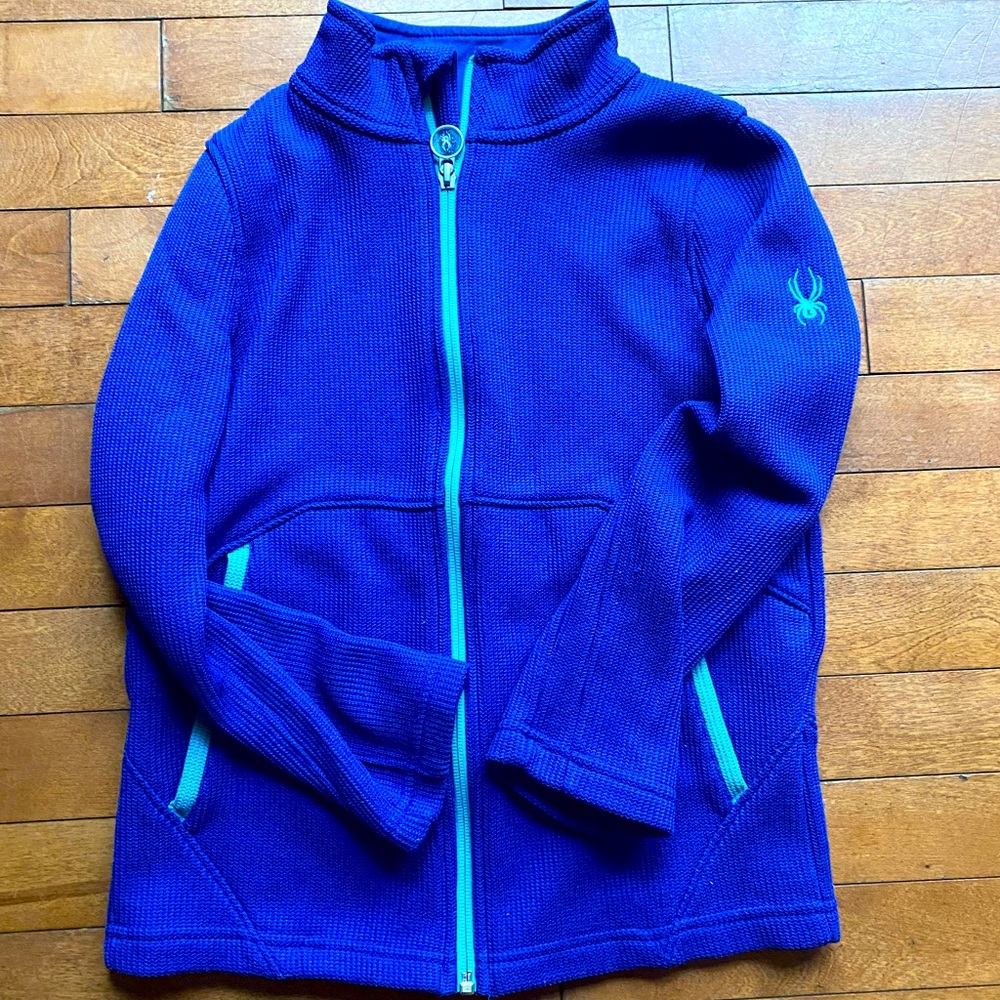 Spyder zip up jacket. 10/12